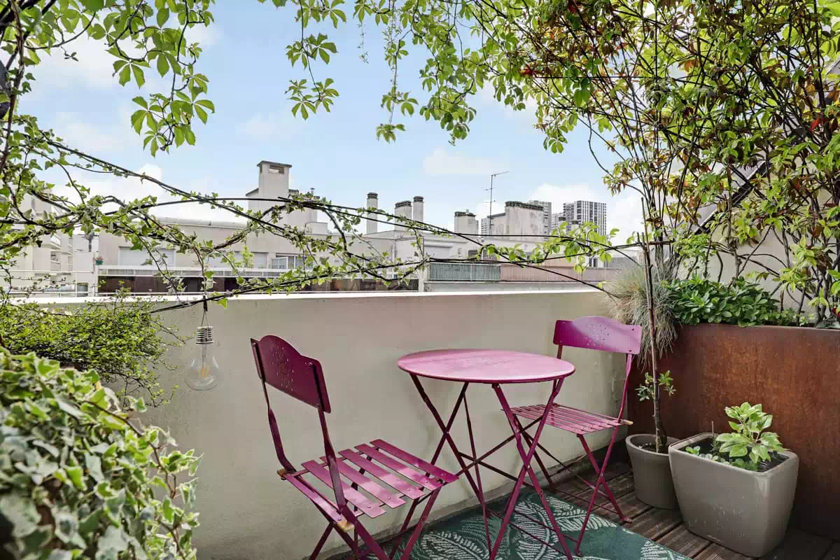 Réalisation Grenelle - Terrasse - DESIGN ER